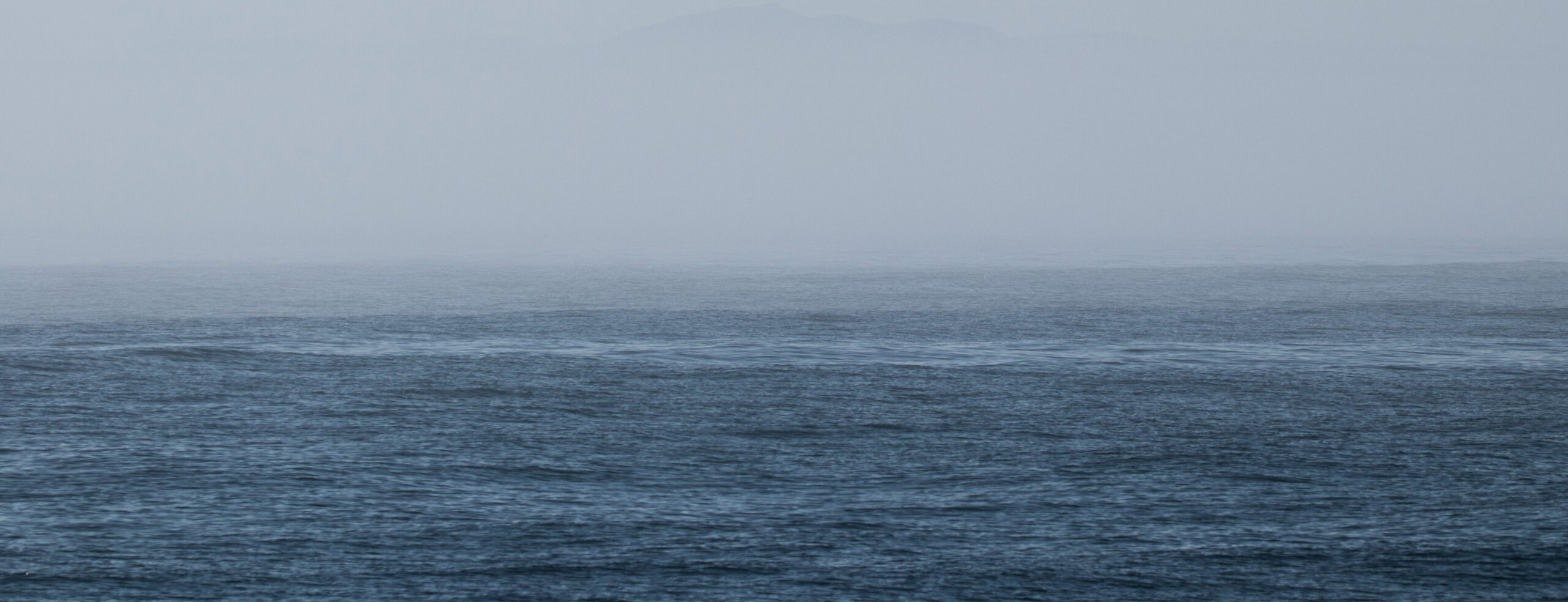 Fischerei, Meer im Nebel